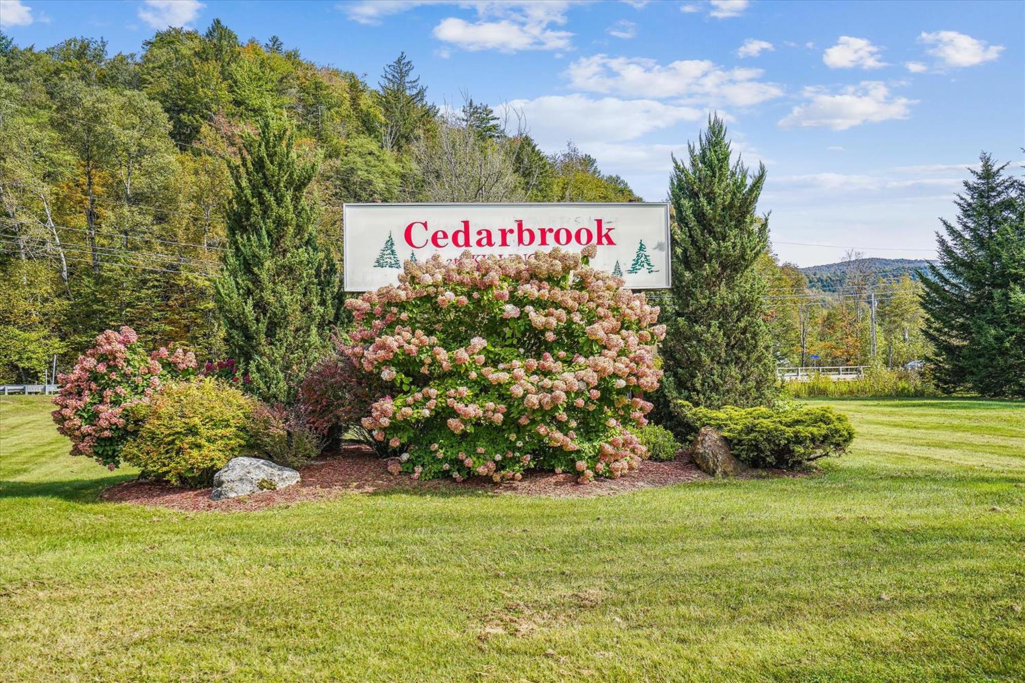 Cedarbrook Queen Studio 207 Hotel Killington Exterior foto